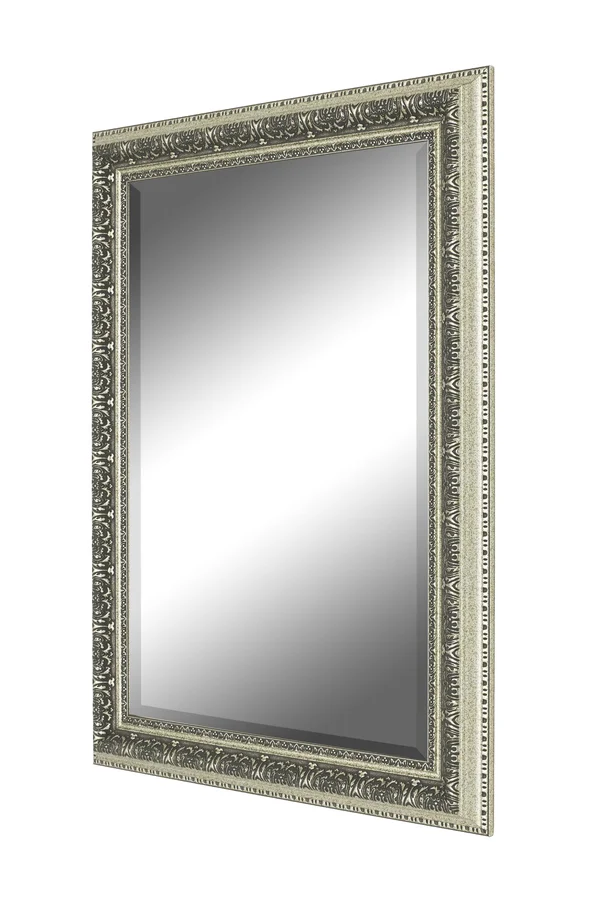 Hitchcock Butterfield Venetian Washed Silver Mirror