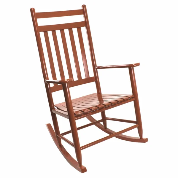 Dixie Seating Penrose Wood Rocking Chair NO. 67S Medium Oak - Brown