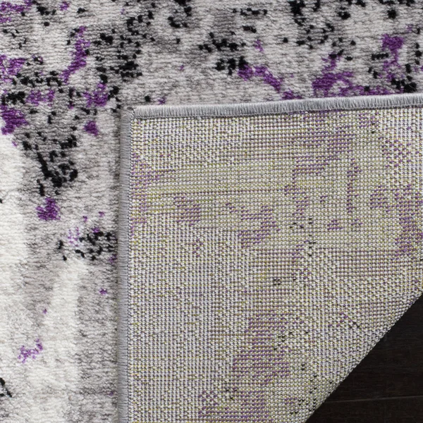 Safavieh Skyler SKY193R 6&7x22 x 6&7x22 Round Grey, Purple Area Rug