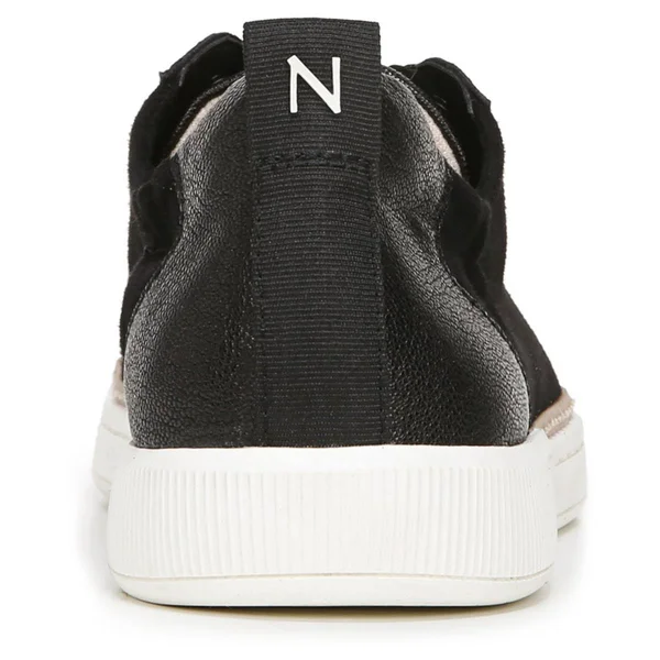 Naturalizer Zoey Sneaker - Women's - Black Faux Leather