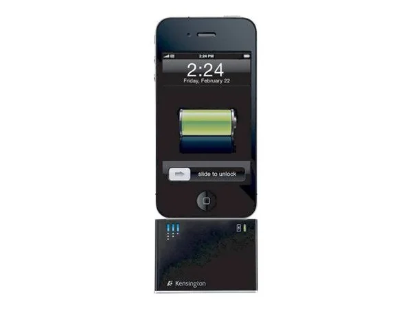 Kensington Charging Dock with Mini Battery Pack - Digital player, phone charging stand + external battery pack - for Apple iPho