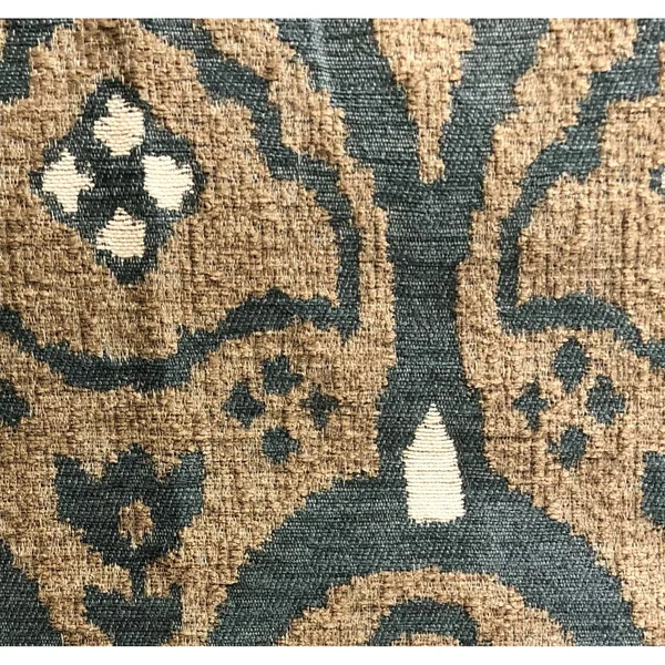 Plutus Tulip Zen Green Taupe Luxury Throw Pillow 22x22L x22x22W