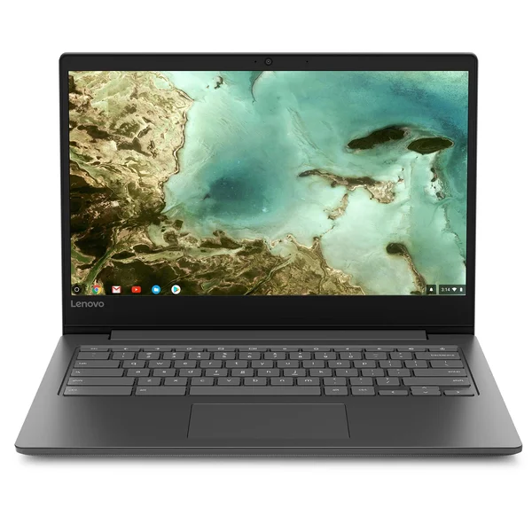 Newest Lenovo Flagship Chromebook S330, 14x22 HD Display, Mediatek Mt8173c Processor, 4GB Memory, 32GB eMMC SSD Storage, Webcam