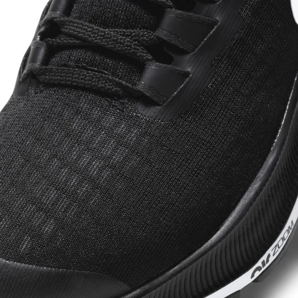 Nike Big Kids& Air Zoom Pegasus 37 Shoes - Black/White - 4.5