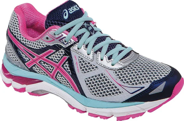 Asics Women's GT-2000 3 (D) Wide Running Shoe Lightning/Hot Pink/Navy