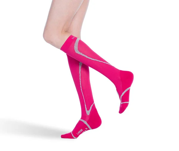 Sigvaris Performance Knee High Compression Socks - Lime - LL