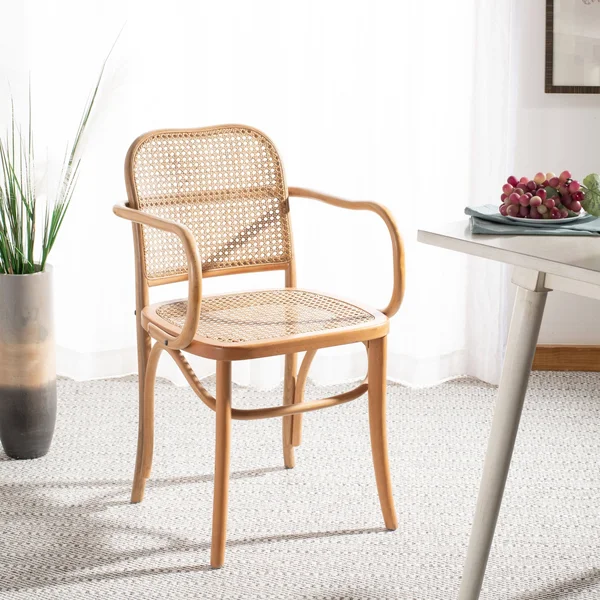 Safavieh Keiko Cane Dining Chair - Natural