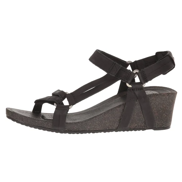 Teva Women's Ysidro Universal Wedge Sandal Black 6