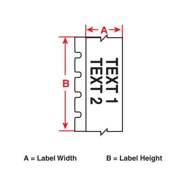 Brady M71C-500-595-GY Tape, 0.5 in W x 50 ft L