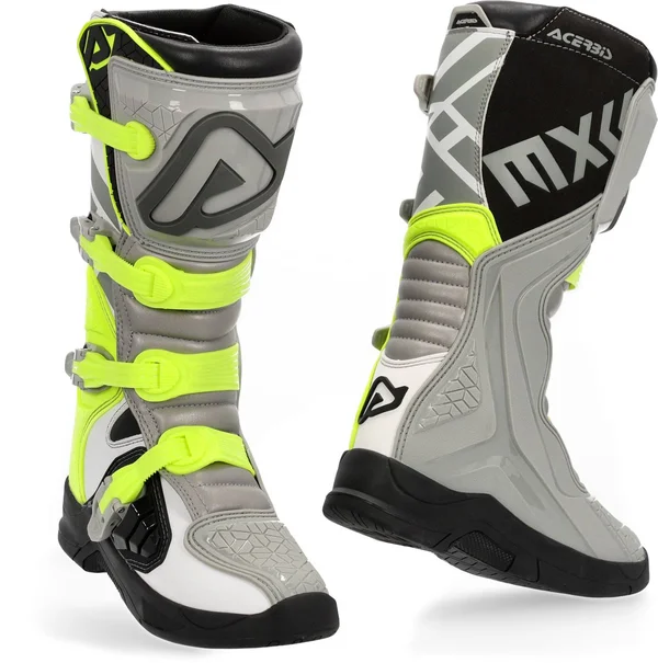 Acerbis x Team Boots Grey Yellow