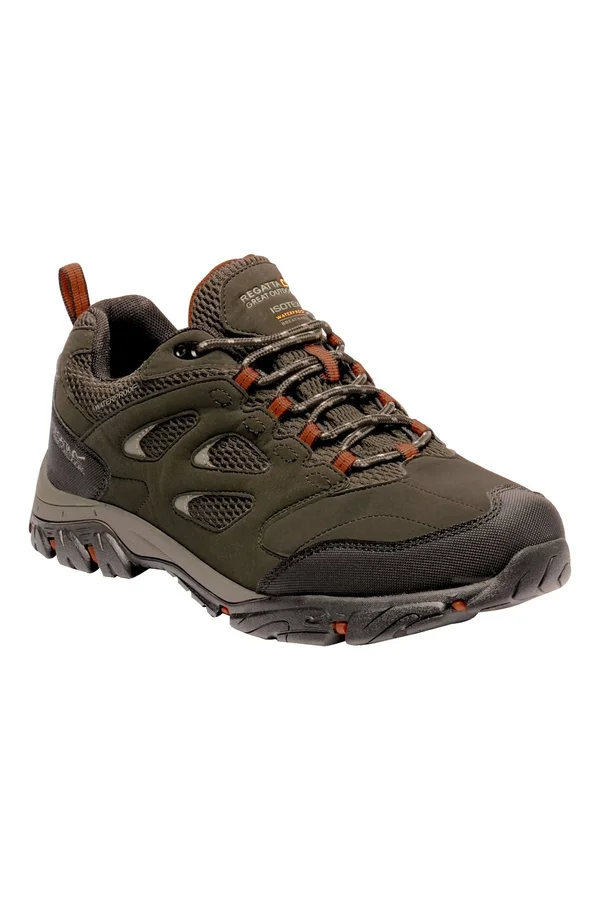 Regatta Mens Holcombe IEP Low Waterproof Shoes Bayleaf 8