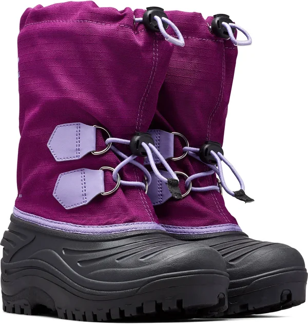 Sorel Youth Super Trooper Boot Size 3 - Purple