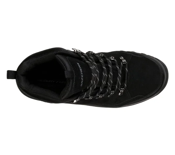 Skechers Men's Relaxed Fit Relment Pelmo Hiking Boot, Black, Size: 7.5