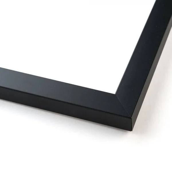 CustomPictureFrames 28x28 Black Wood Picture Frame - with Acrylic Front and Foam Board Backing