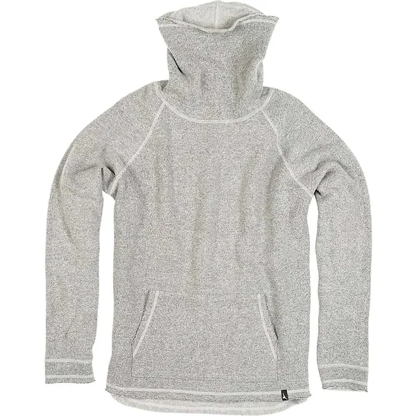Duckworth Women's Powder High Neck, Charcoal, M, Merino Wool