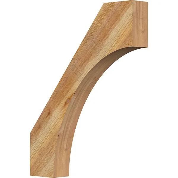 4x22W x 24x22D x 30x22H Westlake Rough Sawn Brace - Western Red Cedar