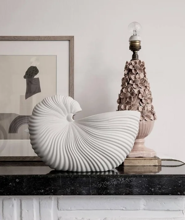 Ferm Living - Shell Pot - Off-White