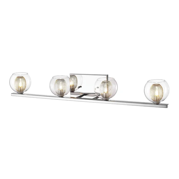Z-Lite 905-4V Auge 4-Light Vanity, Chrome