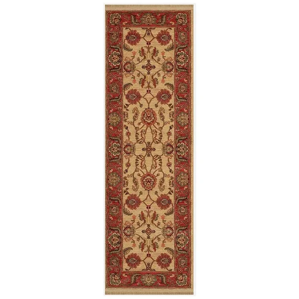 Karastan Ashara Agra Ivory 00549 Area Rug - 2& 6x22x4&