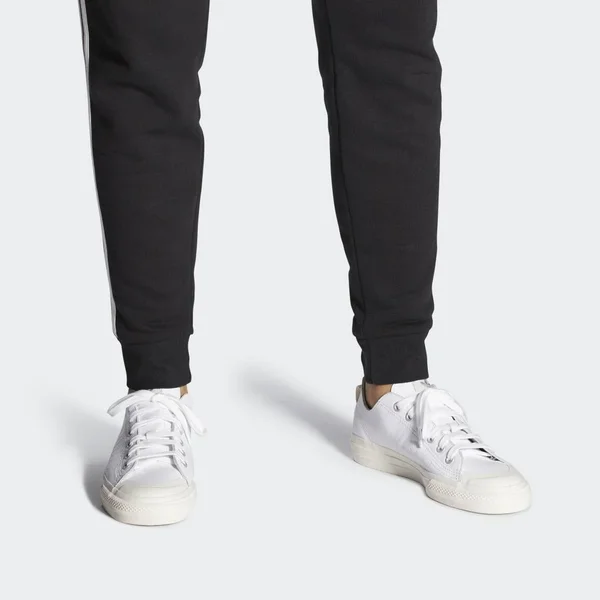 Adidas Nizza RF Shoes Cloud White 13 - Mens Originals Shoes