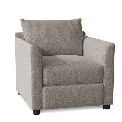 Georgia 34x22 Wide Chair Body Fabric: Sustain Dursky Twig