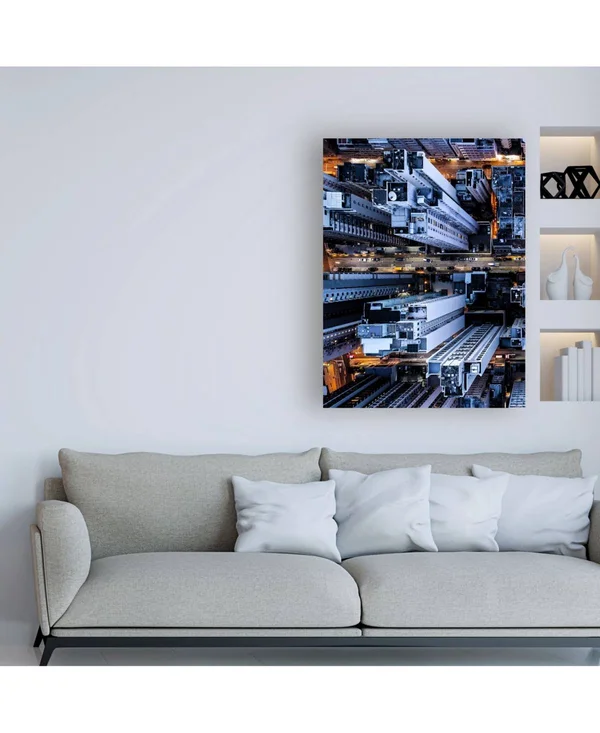 Trademark Fine Art Ic01795-C1824Gg PhotoINC Studio 'Hongkong I' Canvas
