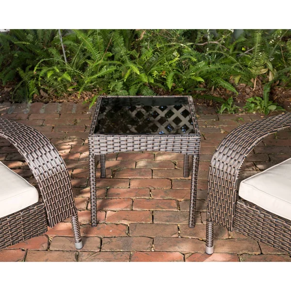 Patio Sense Coconino Wicker Chat Set