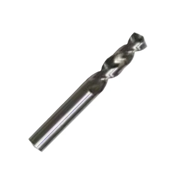 GUHRING Inc. 2.2mm Diameter HSS 130° Point High Helix Stub Length Drill, Bright Finish, 13mm LOC, 40mm OAL