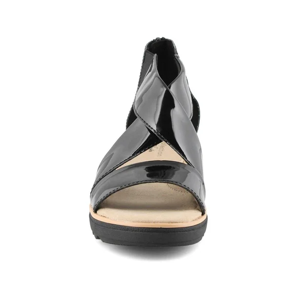 Clarks Women's Jillian Rise Wedge Sandal, Size: 8, Black
