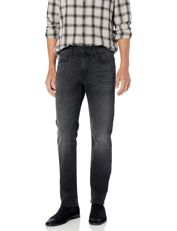 7 for All Mankind Men's Slimmy Straight Jeans - Mystique - Size 33
