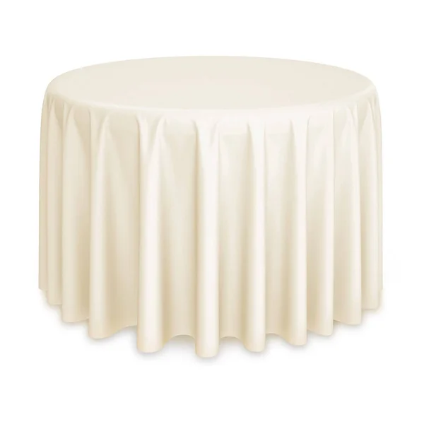 Lann&s Linens - 10 Premium 120x22 Round Tablecloths for Wedding - Banquet, Restaurant - Polyester Fabric Table Cloths - Ivory