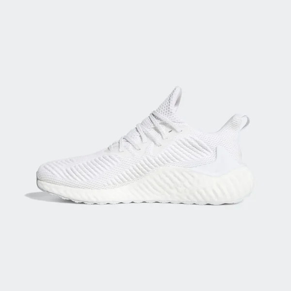 Adidas Alphaboost Shoes White 9.5 - Mens Running Shoes
