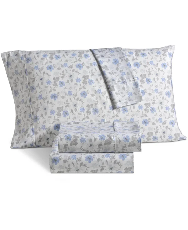 Sunham Avalon 500 TC Sateen 6-Pc Sheet Set Cal-King