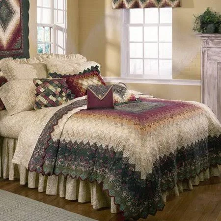 August Grove Cuevas Quilt - Size: Full/Queen, Green