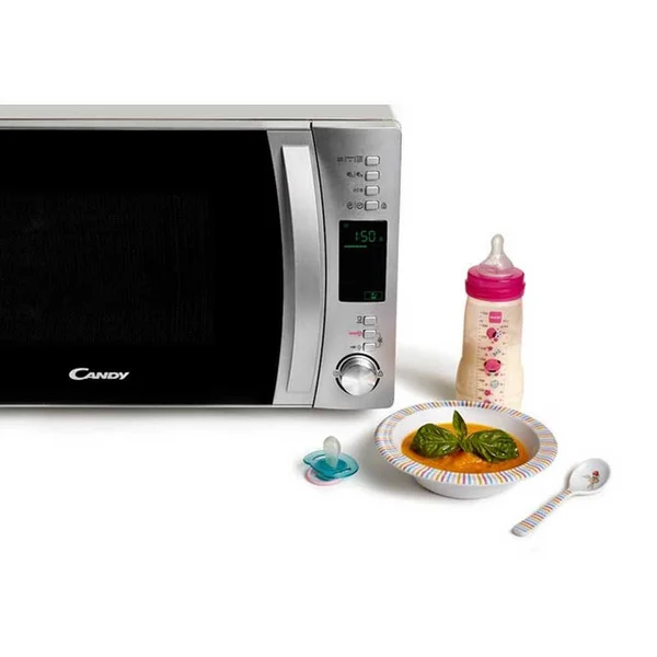 Microwave with Grill Candy CMXG25DCS 25 L 1000W Stainless Steel