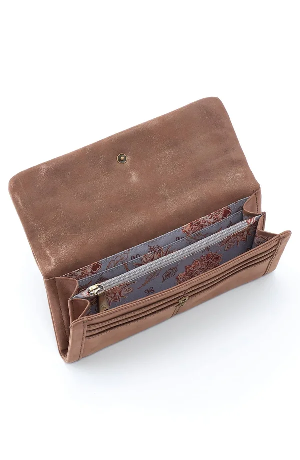 Hobo Wonder Wristlet Wallet - Brass