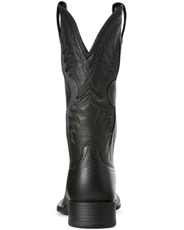 Ariat Men's Solado VentTEK Western Boot - Black Carbon