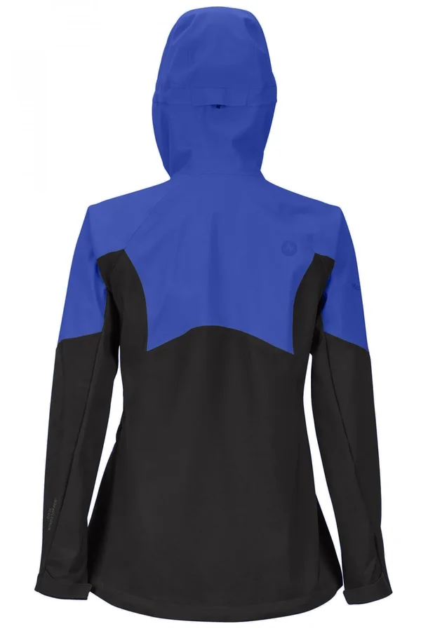 Marmot Women's ROM Jacket in Black/Royal Night Size: Xs