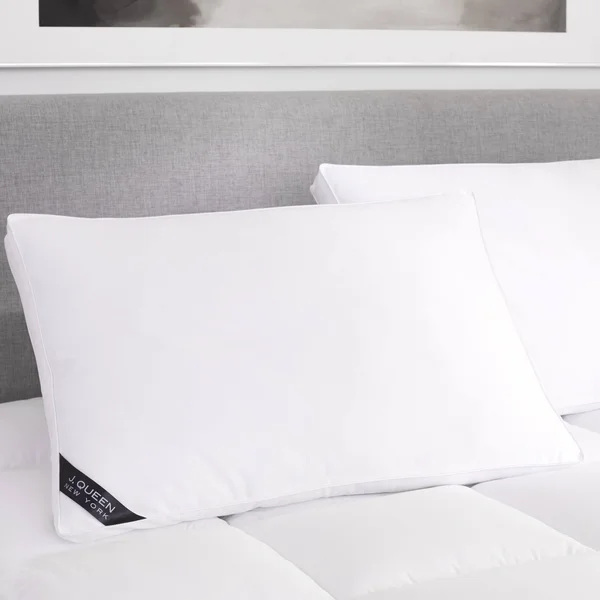 Five Queens Court Elite Down Alternative Density Bed Pillow - Firm - White