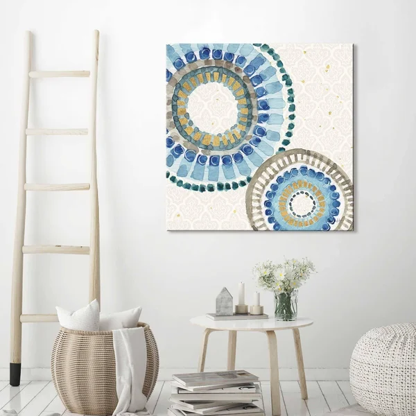Picture Perfect International Lisa Audit Indigold XVI Giclee Stretched Canvas Wall Art