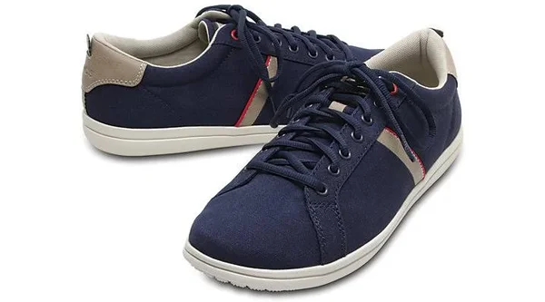 Crocs Navy - Stucco Men's Crocs Torino Lace-Up Shoes C1040390