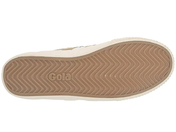 Gola Women's Tennis Mark Cox Sneakers, 5, Off White/Gold