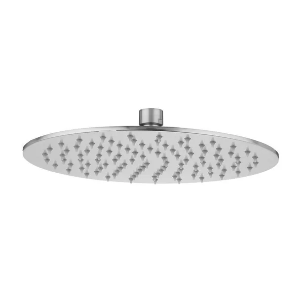 Jaclo Uptown Contempo 10x22 Wall/Ceiling Mount Single-Function Round Rain Machine Showerhead in Black Nickel - Flow Rate: 1.5 GMP