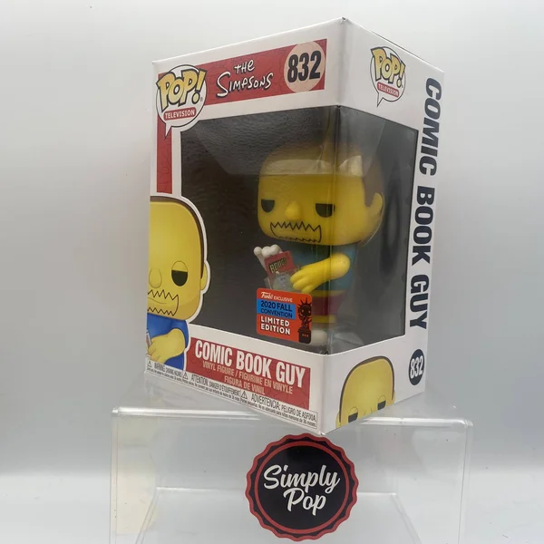 Funko Pop! television The Simpsons Comic Book Guy Fall Convention