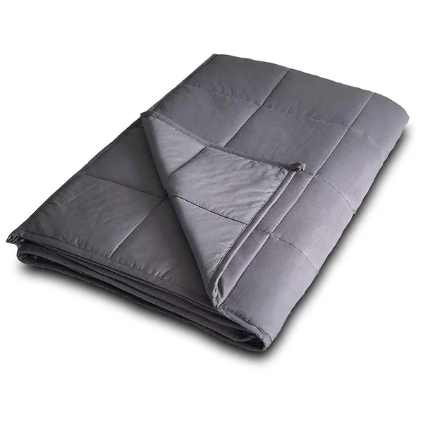 Density Comfort DCWB4872-20-WS 48 x 72 in. 20 lbs Weighted Blanket - Gray