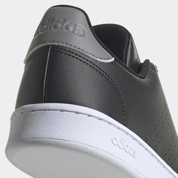 Adidas Men's Advantage Tennis Shoes 7.5 - Black/Black/Grey