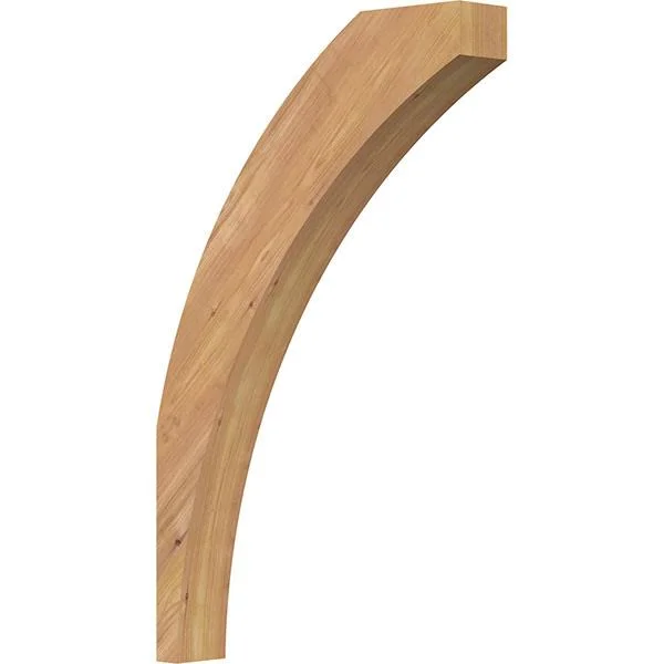 3 1/2x22W x 20x22D x 32x22H Thorton Smooth Brace, Western Red Cedar