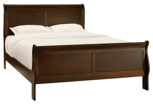 Homelegance Mayville Sleigh Bed in Brown Cherry - California King