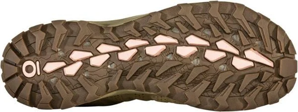 Oboz Women's Sypes Mid Leather Waterproof Hiking Boots Brown 10