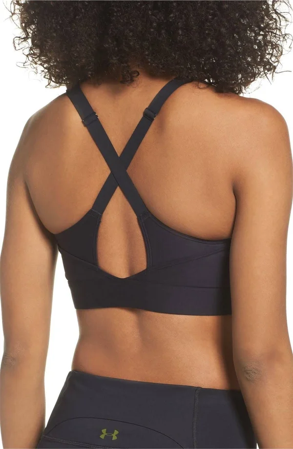 Under Armour Balance Mid Sports Bra - Xs - Black